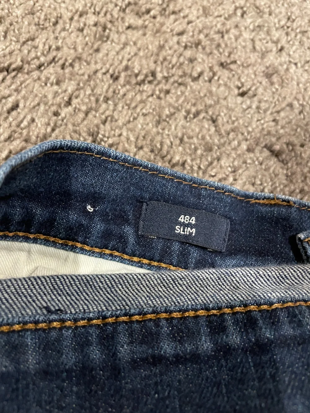 J. Crew Men's Slim Dark Indigo Jeans
